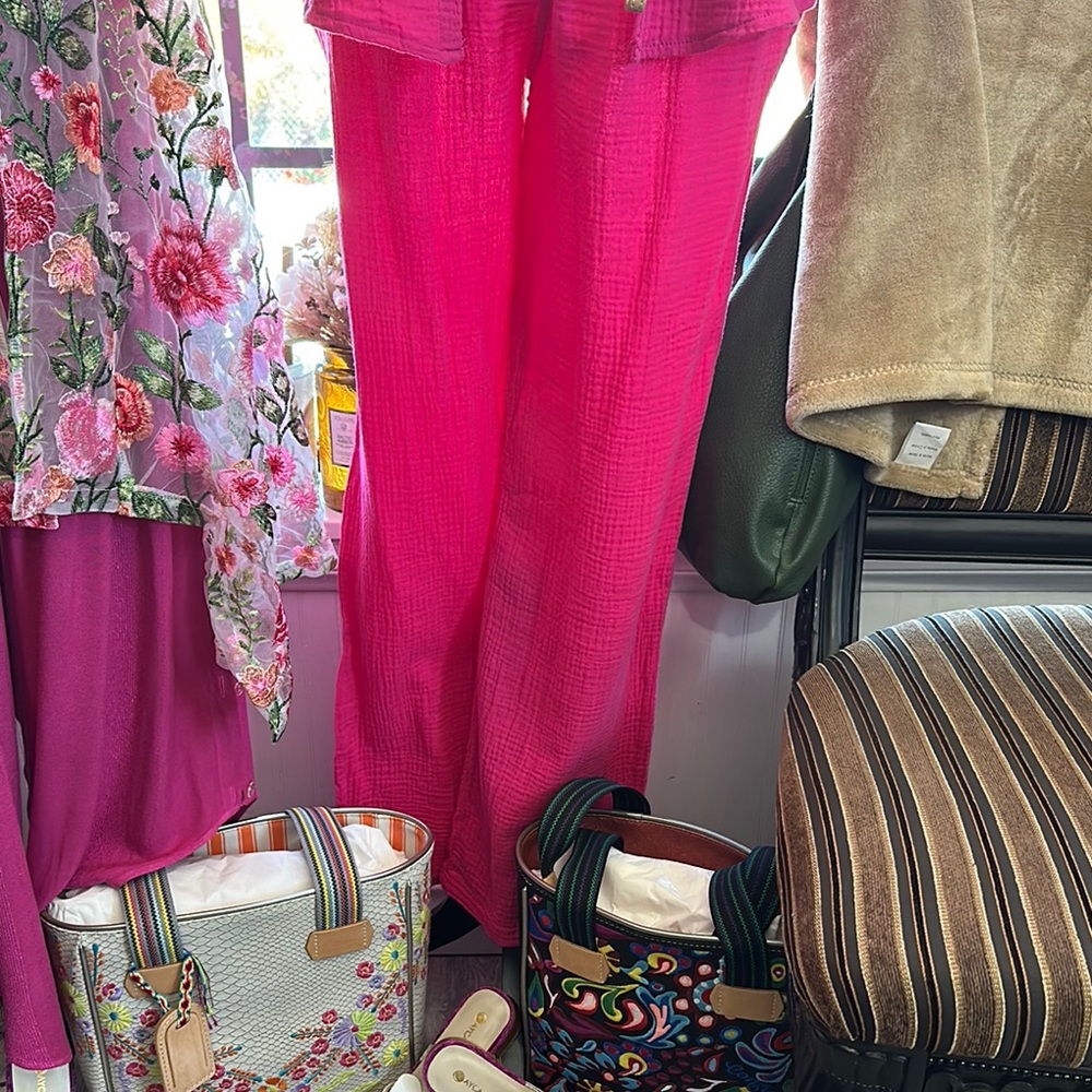 Vibrant Pink Women's Pants